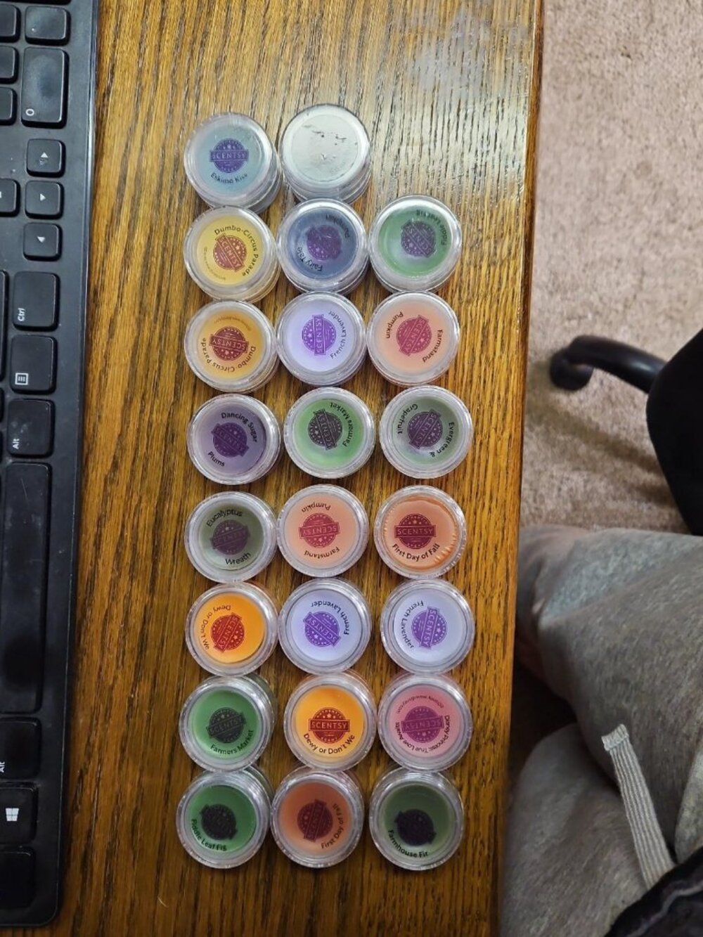 Scentsy Wax Melt Samples 23 count assorted